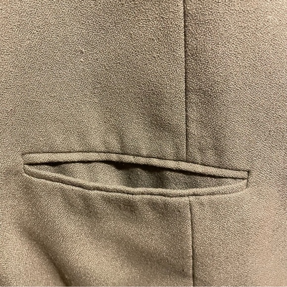 J Riggings Mens Tan Vest 5 Button Size L Tan Lining Back Casual Formal - Picture 8 of 10